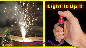 DIY Remote Controlled Fireworks With Electric Igniter