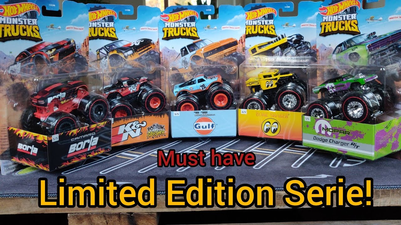 Hot Wheels Monster Trucks Duo Pack 2022 Mix 1 You Choose Truck