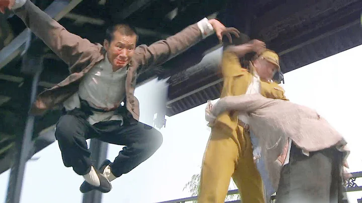 Final Battle in the movie! Kung Fu master kills Japanese samurai with his fingers. - DayDayNews