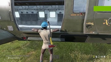 DayZ Expansion - Climbing onto Merlin