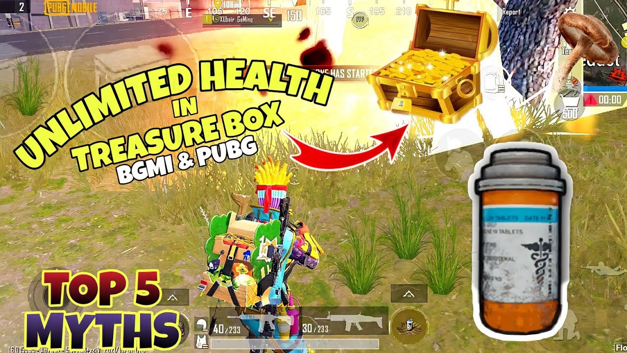HOW TO UNLIMITED HEALTH 🔥 • NEW GLITCH IN BGMI & PUBG • TOP 5 SECRET MYTHBUSTERS 🔥 • SUPER SUNDAY