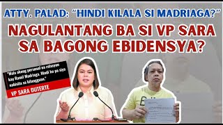ABOGADO NI RAMIL MADRIAGA, UMALMA SA PAGSISINUNGALING NI VP SARA