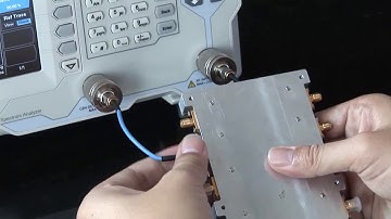 DSA815-TG Wie nutze ich einen Trackinggenerator?