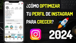 Cómo Editar tu Perfil de Instagram  Cómo Optimizar la Biografía para que sea Perfecta y Crecer 2024