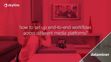 DataMiner solutions - Managing media networks