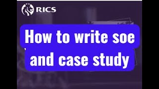How to write SOE and Case study
