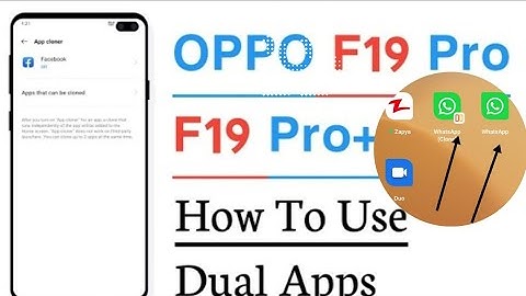 Oppo F19 Pro Plus Dual App Settings | How To Create Dual App In Oppo F19 Pro Plus | App Clone