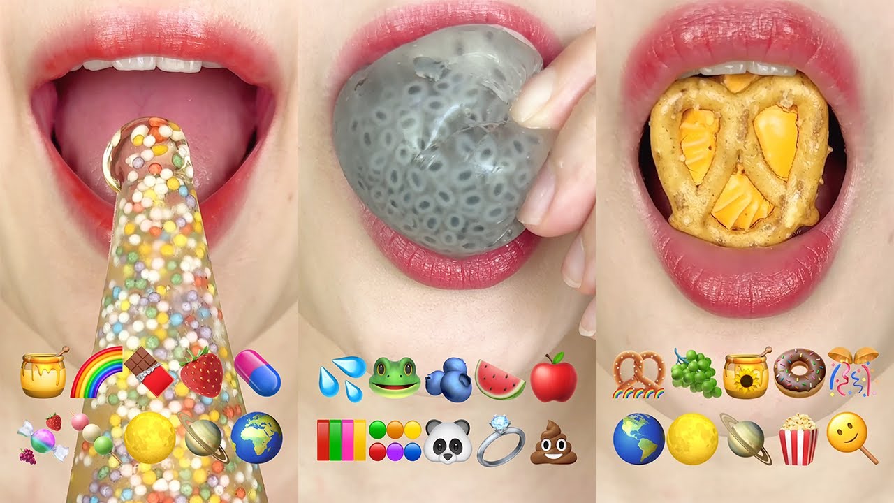 asmr 3HOUR EMOJI FOOD CHALLENGE MUKBANG SATISFYING & RELAXING 3시간 이모지 모음집 eating sounds asmr 3HOUR EMOJI FOOD CHALLENGE MUKBANG SATISFYING & RELAXING 3시간 이모지 모음집 eating sounds