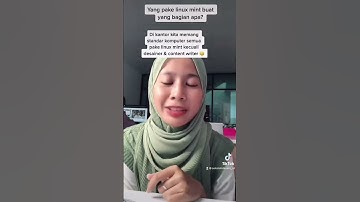 SIAPA TIM LINUX MINT? #linux #mint #desainer #windows #desain #design #designer #fypシ #xyzbca #ai