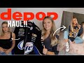DEPOP HAUL &amp; TRY ON!!! VINTAGE AUTUMN/WINTER SHOPPING!// SIZE 10-12!!