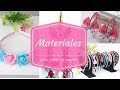 materiales basicos para empezar tu negocio de accesorios para el cabello