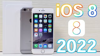 未使用iPhone 6開封！！＆ 2022年にiOS 8はどんな感じだったのかをチェックしてみた