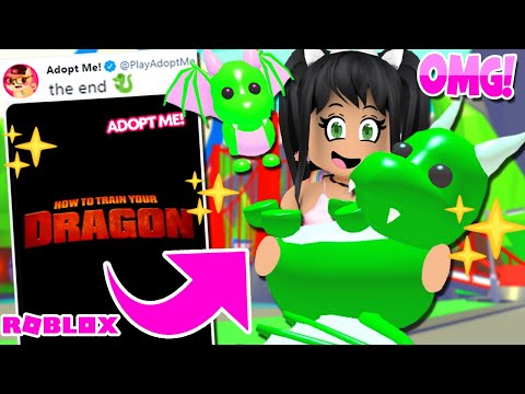 Adopt Me How To Train Your Dragon Event Collab News Tea Xanh En - how to train your dragon roblox event