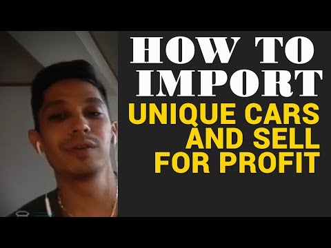 how to make money importing cars