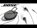 Bose soundsport inear headphone unboxing