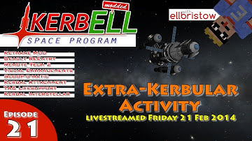 Kerbal Space Program Live! | 2.21 | Extra-Kerbular Activity | Remote Tech, Deadly Reentry
