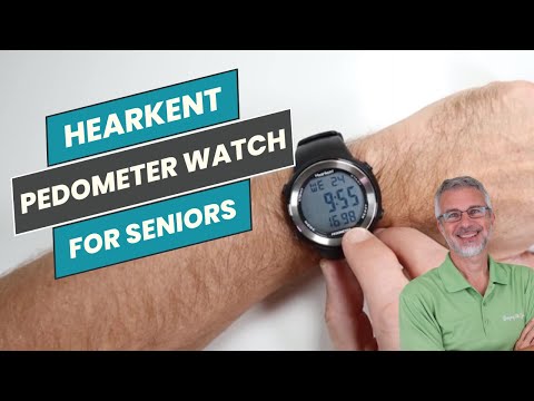 Simple Waterproof Pedometer Watch for Seniors: The Hearkent Review