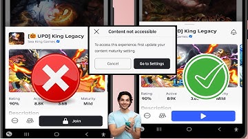 How to Fix content Not Accessible Error- can