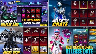 ✅Free Material 😍 A7 Bonus Pass | Next Ultimate Outfit Pubg Bgmi |Next Classic Crate| Bgmi New Update