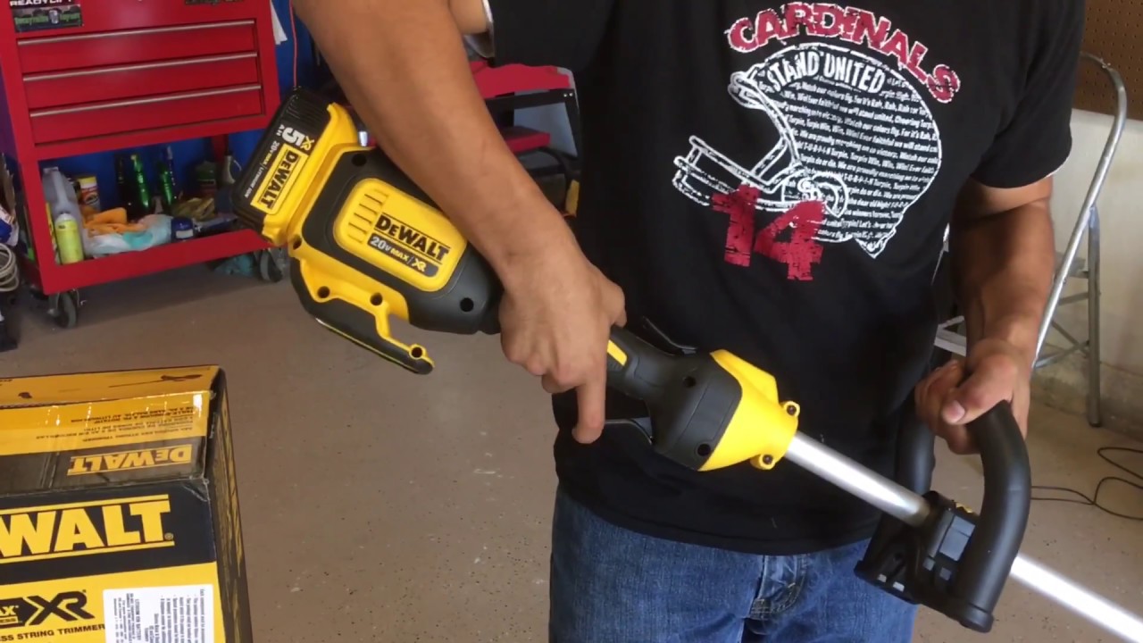 dewalt 20 volt string trimmer