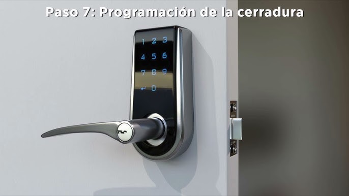 Cerradura electronica de seguridad inteligente con pantalla táctil