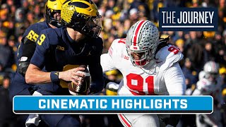 Cinematic Highlights: Michigan Wins 3rd-Straight vs. Ohio State | Big Ten Football | The Journey