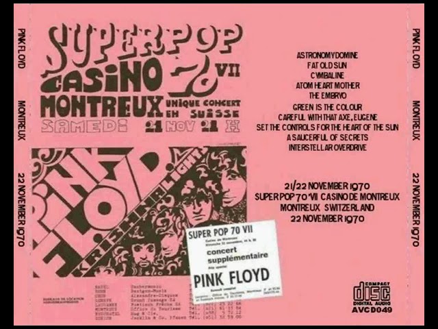 ピンク・フロイド  Montreux London 1970 1971 1972 Amazon.co.jp: Montreux 1971: ミュージック