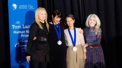 Highlights : 2025 Lantos Human Rights Prize Ceremony: Honoring Diane Foley and Rachel Goldberg-Polin