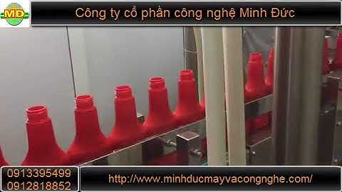 Máy chiết tương ớt chính xác  - CTCP Công Nghệ Minh Đức