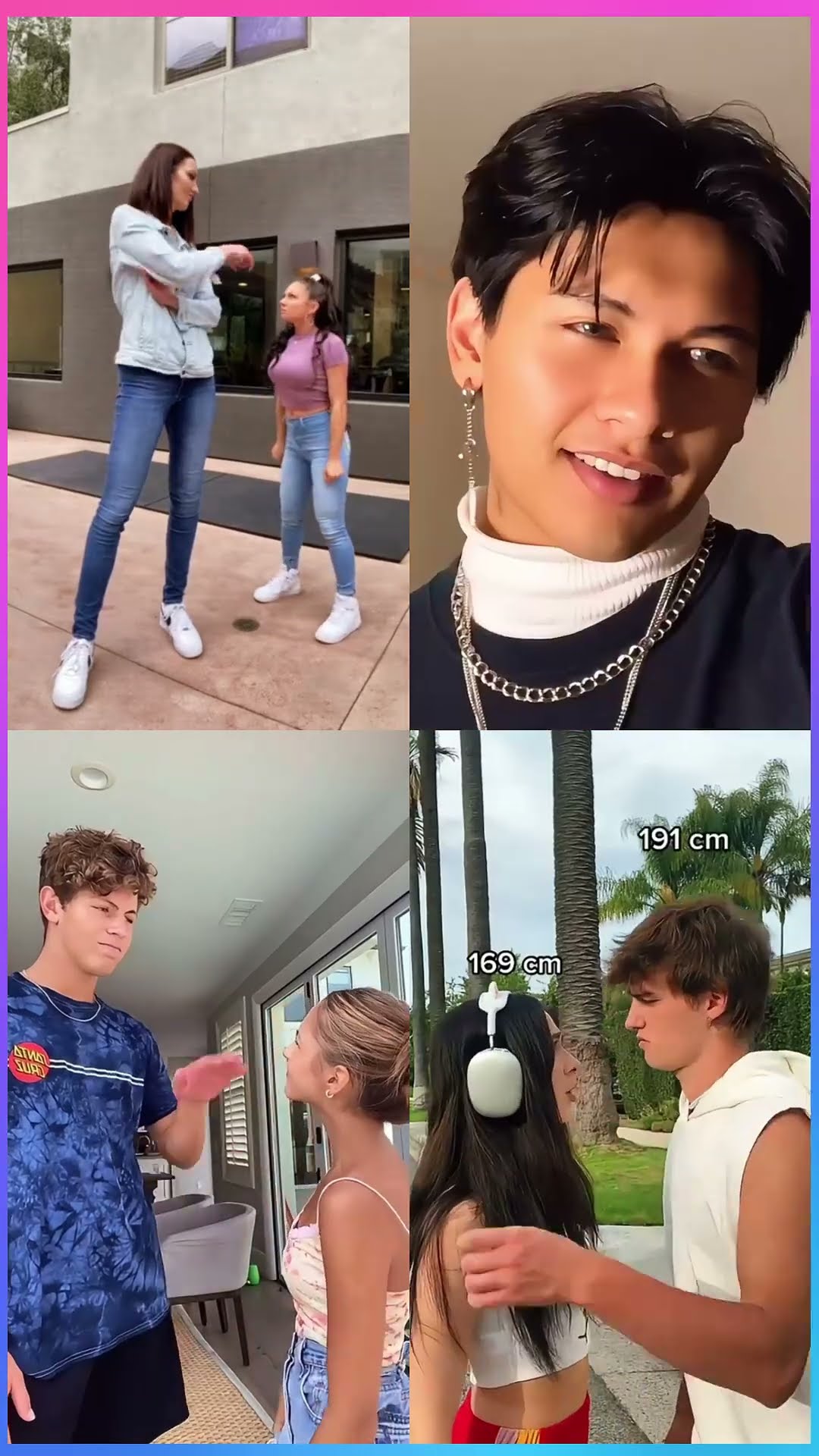 (YOU AND ME) 1, 10, 50 or 100 #shorts #tiktok #viral #dance #cute #funny #trend
