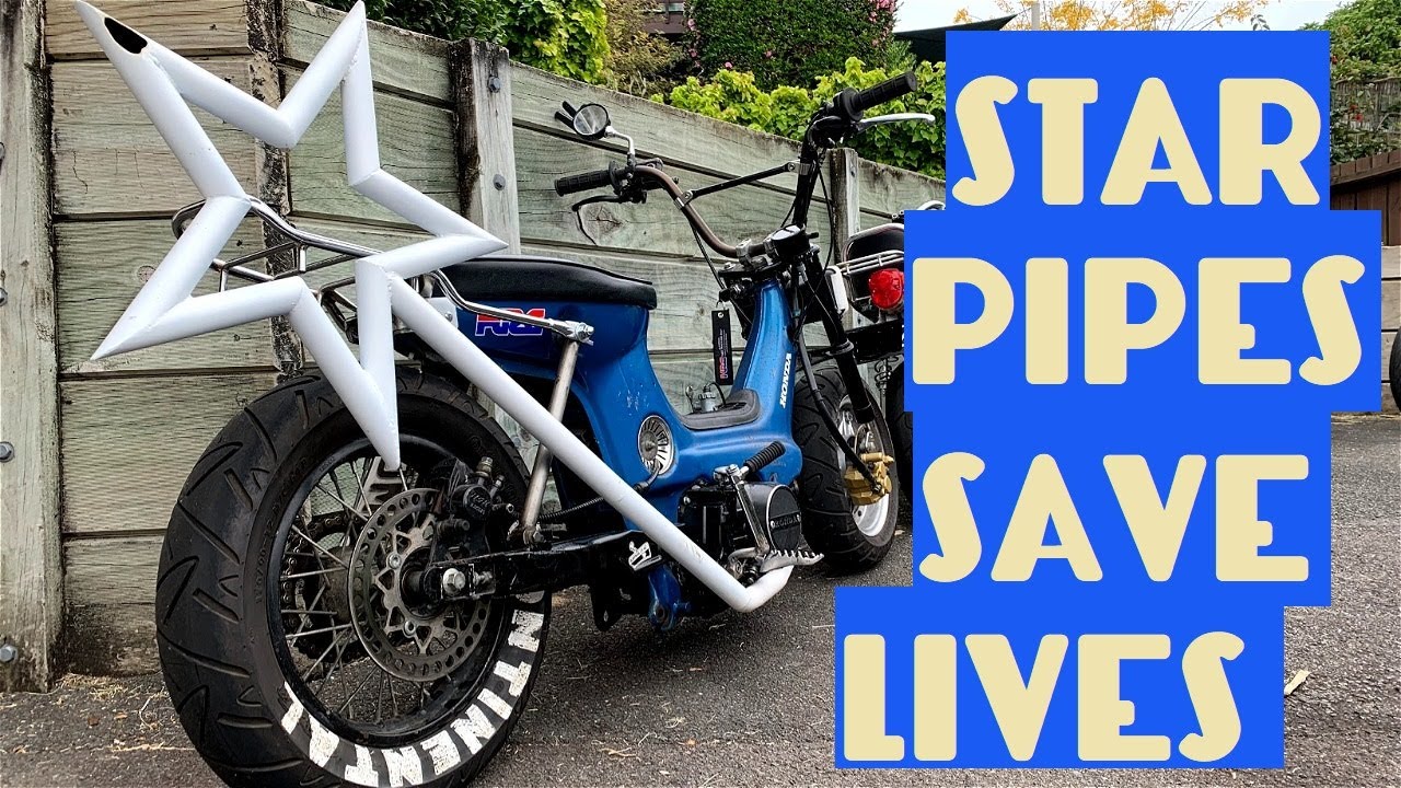 Star Pipes Save Lives - 1972 Honda Chaly - YouTube