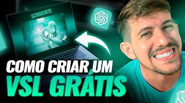Como criar um VSL do ZERO 100% GRÁTIS - VSL PROFISSIONAL utilizando a INTELIGÊNCIA ARTIFICIAL