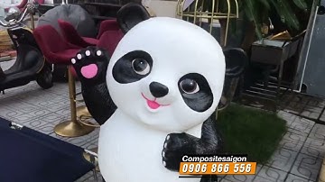 Mô hình con gấu bằng composite