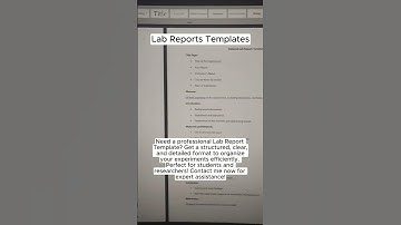 Lab Reports Templates #labreports #lab #labreport #schoollife #schoolwork