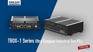 Ultra Compact & Rugged Industrial Fanless Box PC TBOX-1 series