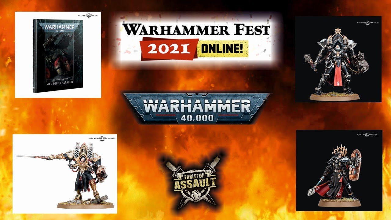 Warhammer Fest Online Warhammer 40k Day 1 Reveals YouTube