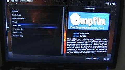 Zoomtak K5 Box adding Videodevil Adult Content