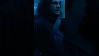 Jon Snow " we are not here to fight, we are here to talk, Winter is coming" #gameofthrones