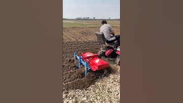 #Orchard greenhouse management rotary tiller #One machine with multiple uses saves time,