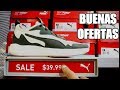 OFERTAS DE FIN DE AÑO EN LOS OUTLET DE PUMA|zapatias super baratas en puma