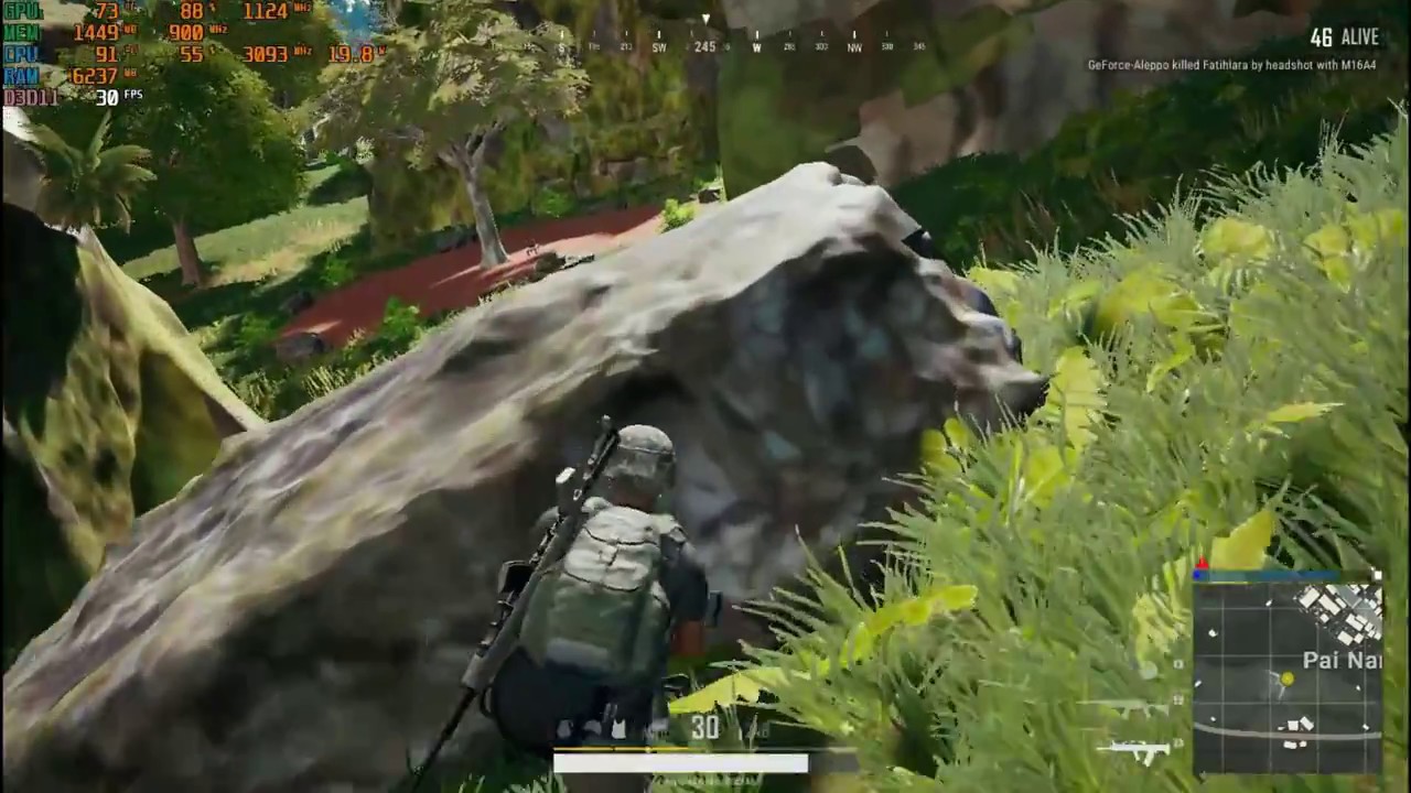 PUBG Gt 840m i5 4210u 12GB RAM Gameplay