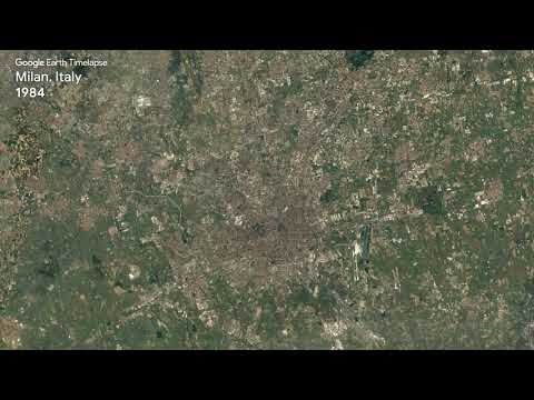 Google Earth Timelapse: Milan, Italy