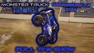 Monster Truck Thunder @ Harrisburg PA 2024 - Full 7PM Show