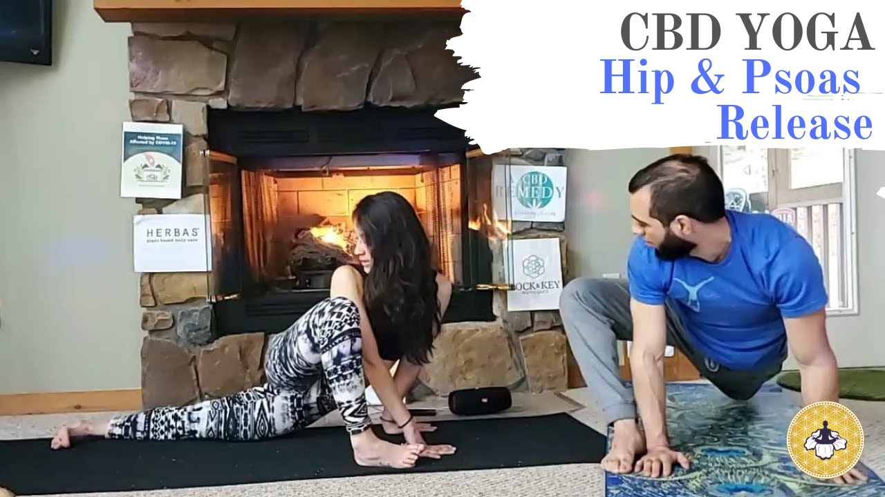 Restorative CBD Yoga for Hip and Psoas Release