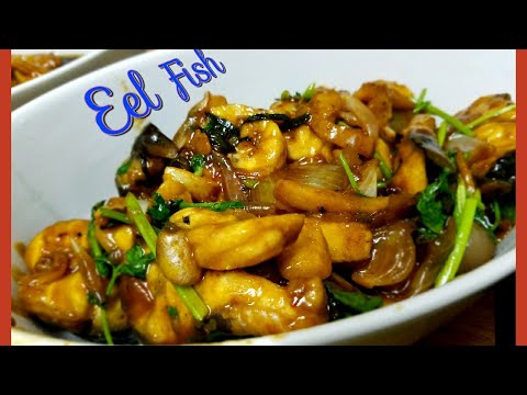 Resep ikan Belut. Eel Fish.