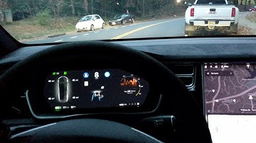 TESLA AP2 Self Driving ACCURACY TEST 2018.42.2 | Video 111