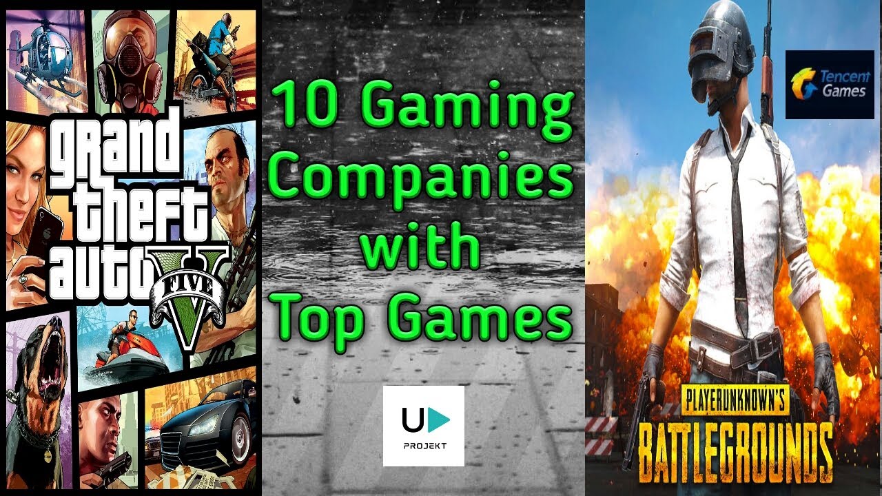 Perfect Top Gaming Companies Worldwide with Epic Design ideas