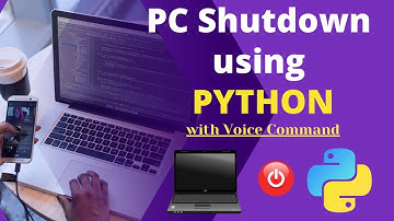 How to Shutdown PC using Python Code with Voice Command | Python Program to Shutdown PC | DYHERD