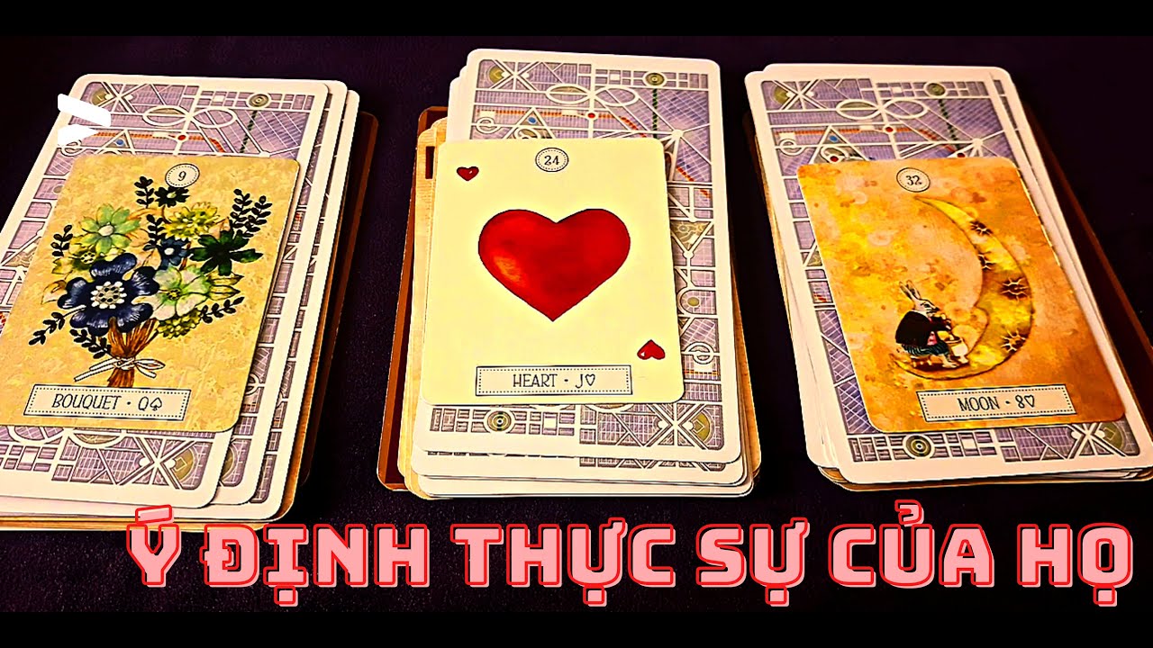 💕TAROT | Ý ĐỊNH THỰC SỰ CỦA HỌ TRONG MỐI QUAN HỆ VỚI BẠN