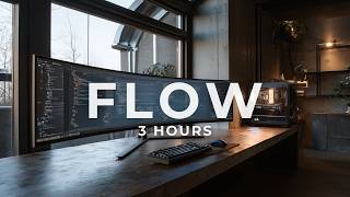3 Hours DEEP WORK // Concentration Music for Programming (Dub Techno)